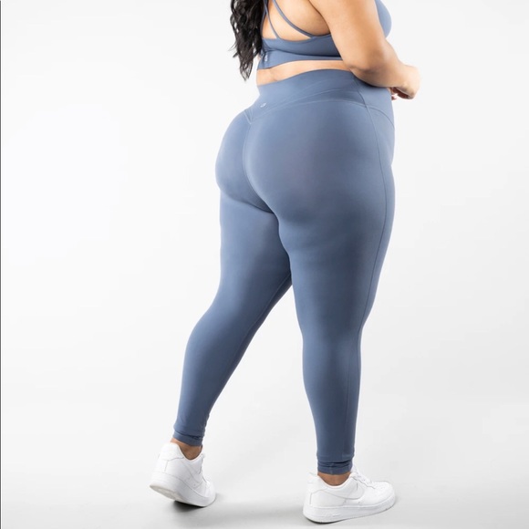 Buffbunny Collection Pants - Buffbunny Legacy Legging- Business Blue